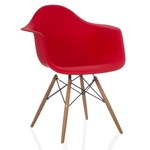 Cadeira Design Charles Eames Pw082 Vermelho - Pelegrin