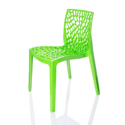 Cadeira Design Gruvyer em Polipropileno Preta