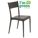 Cadeira Diana Marrom Eco Em Polipropileno Reciclado Tramontina