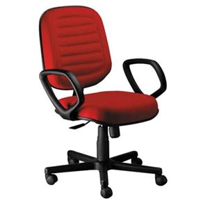 Cadeira Diretor com Braços Linha Blenda - Cor - Vermelho