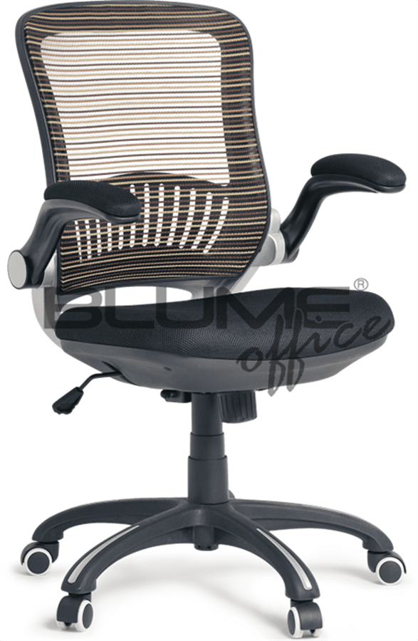 Cadeira Diretor Giratória Ref. BLM900 Palha/Preto