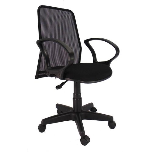 Cadeira de Diretor Preto/ Preto Furniture
