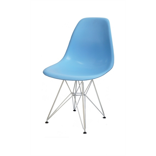 Cadeira Dkr em Polipropileno Mobitaly - Azul