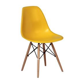 Cadeira DKR Wood - ByArtDesign - Amarelo