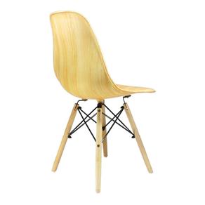 Cadeira DKR Wood Charles Eames - Byartdesign - Amarelo
