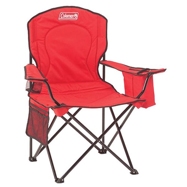 Cadeira Dobrável com Cooler 110120002189 Vermelho - Coleman