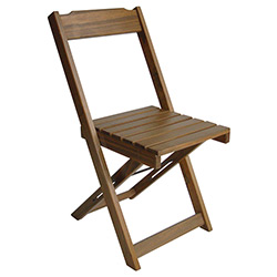 Cadeira Dobrável Pinus Nogueira - Hardman