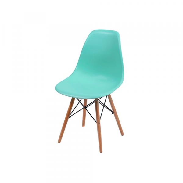 Cadeira Eames Dkr Base Madeira - Tiffany - Or Design