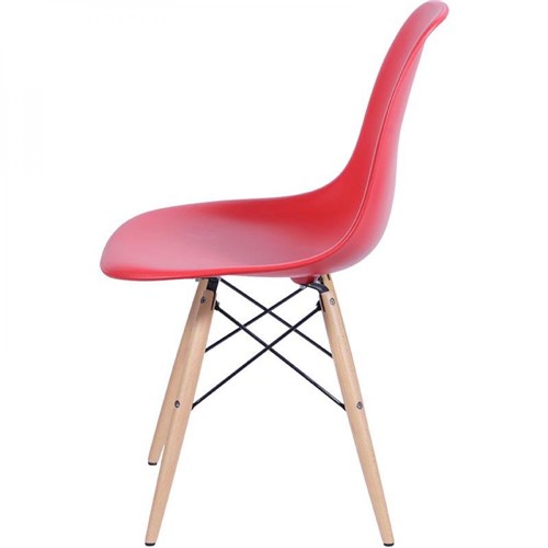 Cadeira Infantil Dkr Eames Or-1102b Or Design Vermelho