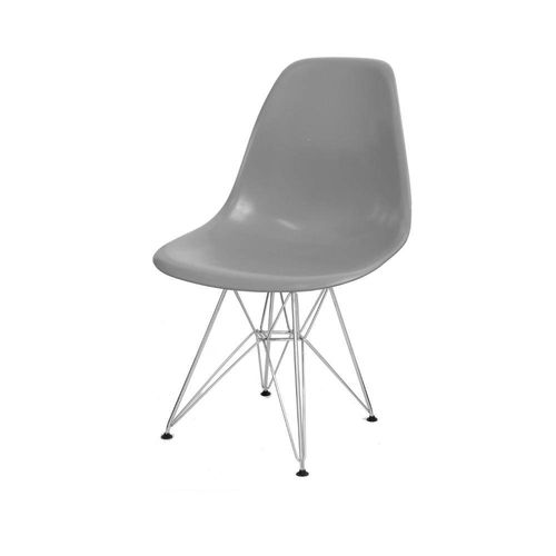 Cadeira Eames Dkr Cinza - Or Design