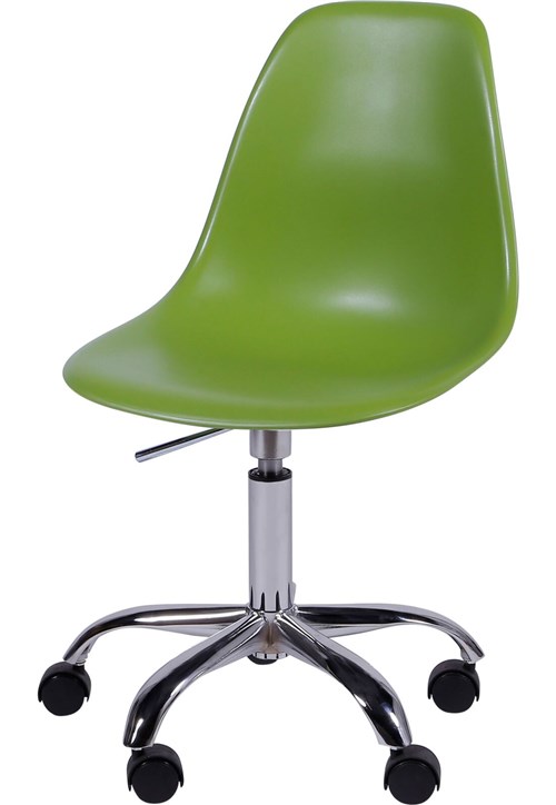 Cadeira Eames DKR Rodízio OR Design Verde