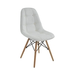 Cadeira Eames DSW Botonê Branca - Elegancy Or Design