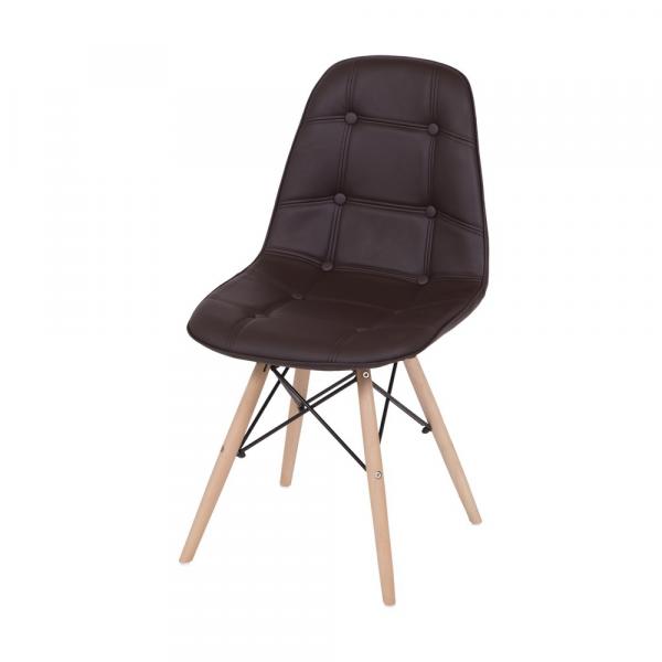 Cadeira Eames Eifeel Botonê Café - Or Design
