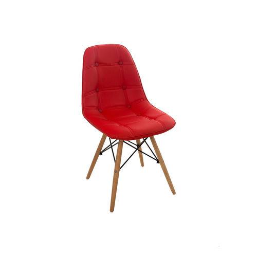 Cadeira Eames Eifeel Botone - Vermelha