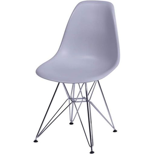 Cadeira Eames Eiffel Cinza PP OR Design 1102