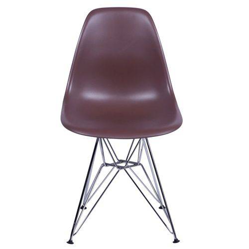 Tamanhos, Medidas e Dimensões do produto Cadeira Eames Polipropileno Cafe Base Cromada