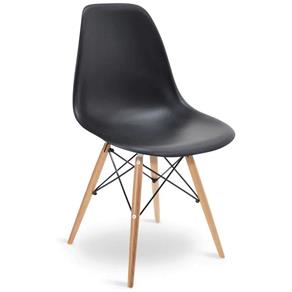 Cadeira Eames Preta - Elegance - Preto