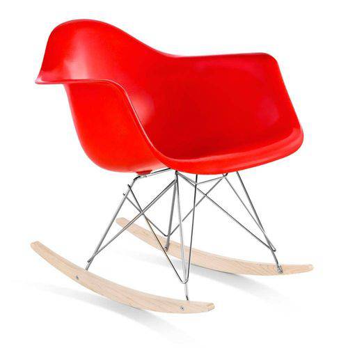 Tamanhos, Medidas e Dimensões do produto Cadeira Eames RAR Balanço - Vermelho