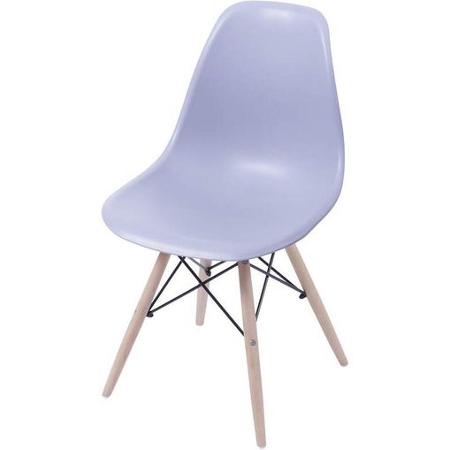 Cadeira Eames Wood Cinza PP OR Design 1102B