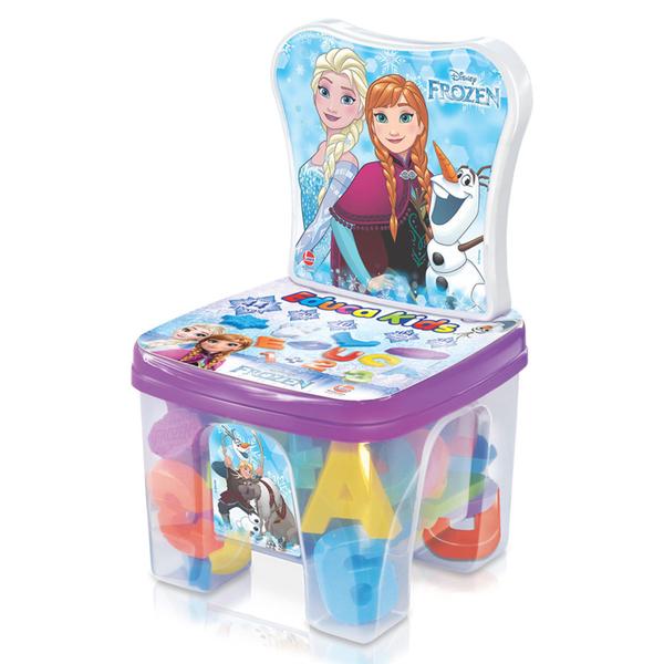 Cadeira Educa Kids Frozen Lider Plástico 44 Peças - Lider Brinquedos