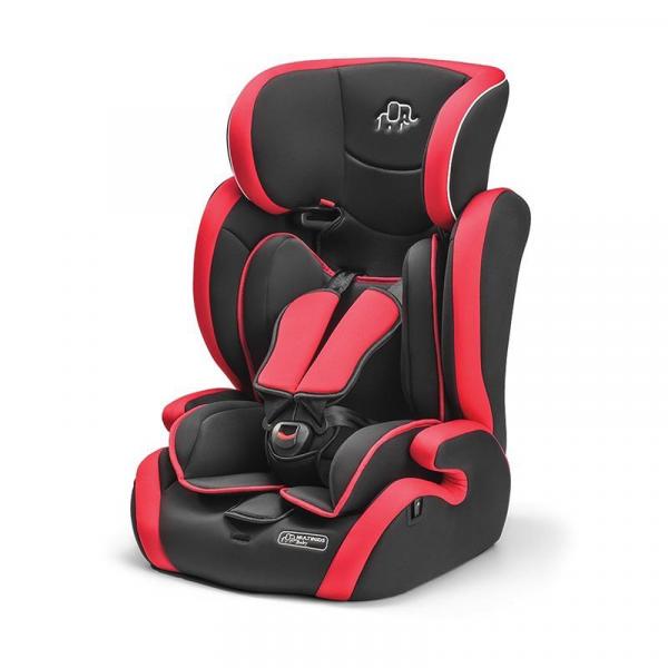 Cadeira Elite P/ Auto Vermelha/Preto - Multikids