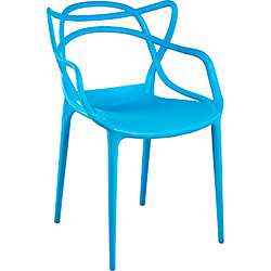 Cadeira Eller Polipropileno Azul - By Haus