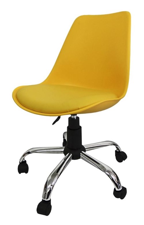 Cadeira em Abs Pel-C032a Colors com Design Eames Dkr Office