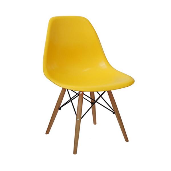 Cadeira em Polipropileno Amarela - Or Design