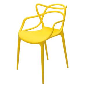 Cadeira em Polipropileno - Amarelo