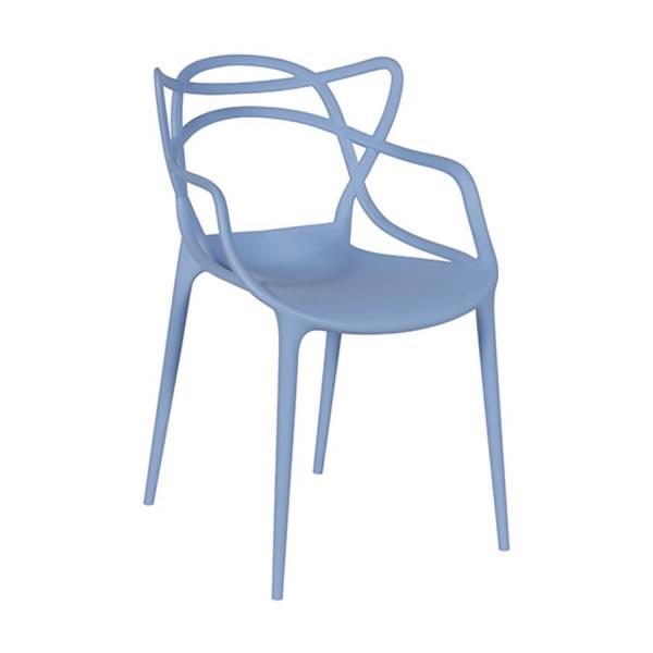 Cadeira em Polipropileno Azul - Or Design