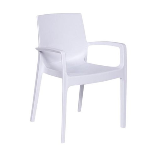 Cadeira em Polipropileno Branca - Or Design