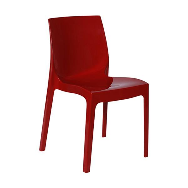 Cadeira em Polipropileno Vermelho - Or Design