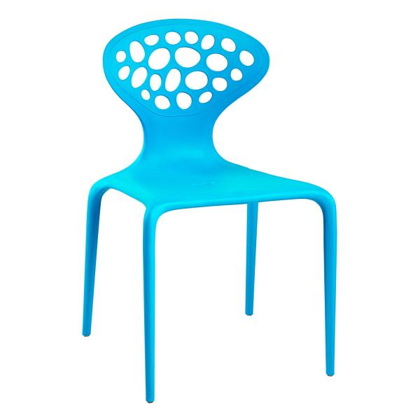 Cadeira Empilhável Supernatural Byhaus Azul