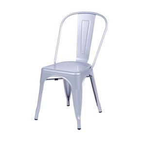 Cadeira Epoxi Cinza - Or Design - Branco