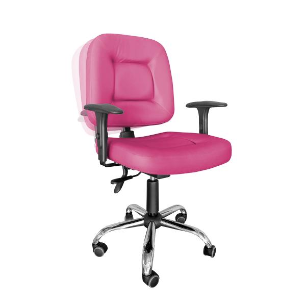 Cadeira Ergonômico Rosa CB 1452 Cadeira Brasil