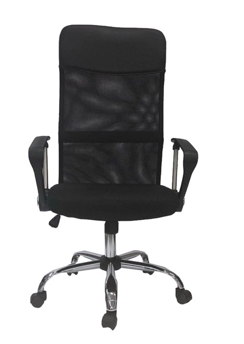 Cadeira Escritório Presidente Preta Mk-7115Y - Makkon