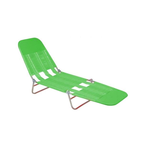 Cadeira Espreguiçadeira PVC Verde - Mor