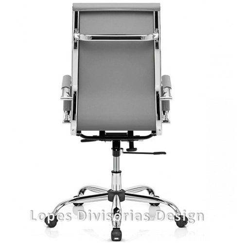 Cadeira de Escritório Alta Cinza 3301 OR Design