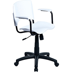 Cadeira Executiva Colordesign com Rodízios Branco - Designchair