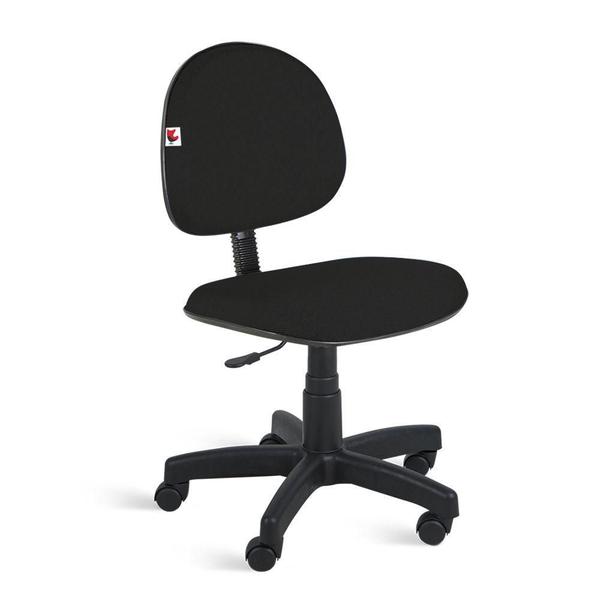 Cadeira Executiva Giratória Tecido Preto - Shop Cadeiras