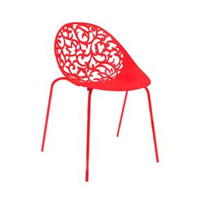 Cadeira Fiorita Vermelho - Vermelho Carne