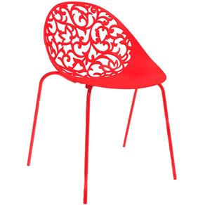 Cadeira Fiorita Vermelho - Vermelho
