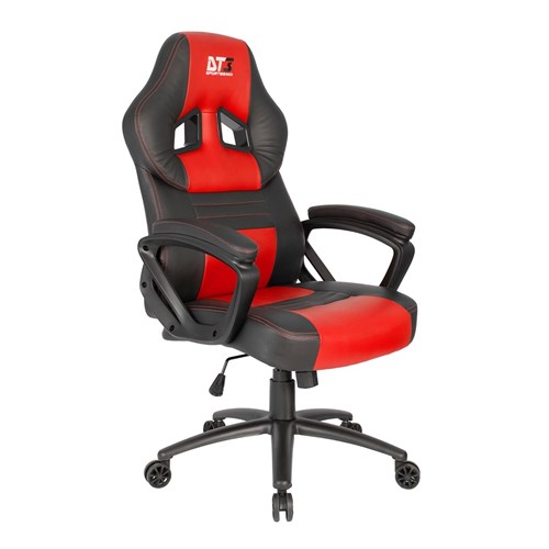 Cadeira Gamer Giratória Gts Preta e Vermelha Dt3sports