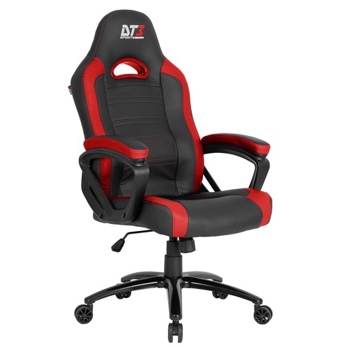 Cadeira Gamer Giratória GTX Vermelha e Preta DT3sports
