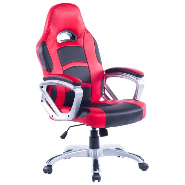 Cadeira Gamer Interlagos Preta e Vermelha - Ecadeiras
