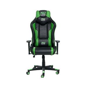 Cadeira Gamer MaxRacer Tactical Preta/Verde