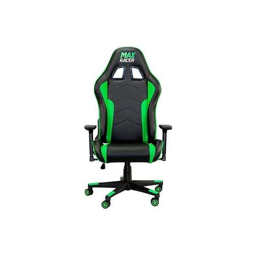 Cadeira Gamer MaxRacer Tactical Preta/Verde