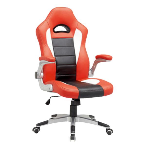 Cadeira Gamer MX2 Giratoria Preto e Vermelho Mymax