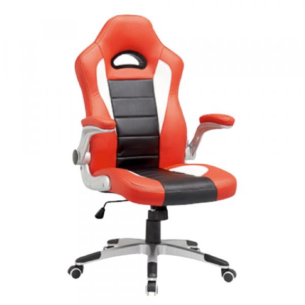 Cadeira Gamer MX2 Giratória Vermelho/Preto - Mymax
