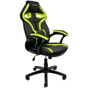Cadeira Gamer MX1 Giratoria- Mymax - Verde Limão